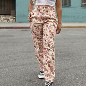 Teddy Fresh Floral Tapered Pants Size 29